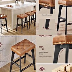 Dark Brown Available : Bar Stools Set Of 4