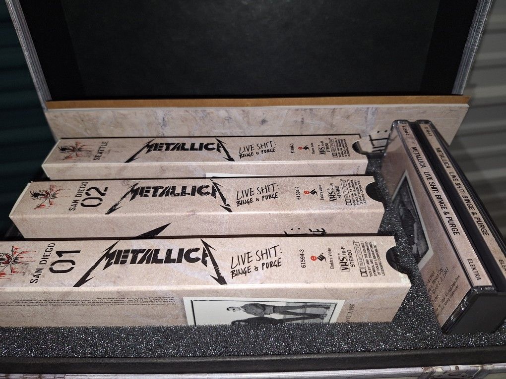Vintage Metallica Binge & Purge Complete Box Set