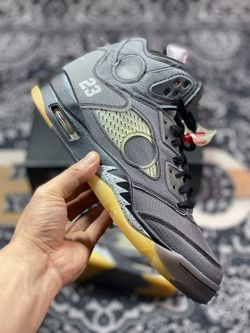 Off-White x Air Jordan 5 Retro SP 'Muslin'