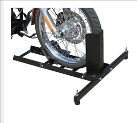 Motorcycle wheel chock