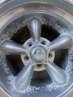 American Racing 16x8 gmc 4.75 wheels