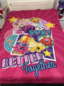 Shopkins- QUEEN size Bedding Set 