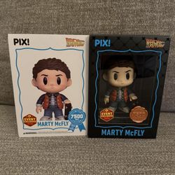 Thrilljoy Pix! Back To The Future Marty McFly Common w/ Protector (7,500 Pieces)