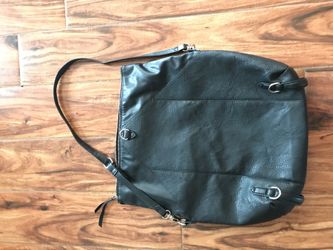 Large black purse