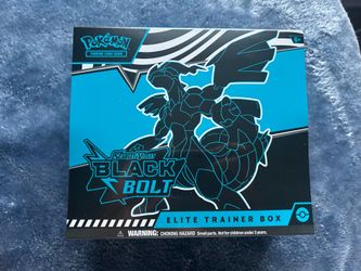 Black Bolt ETB sealed