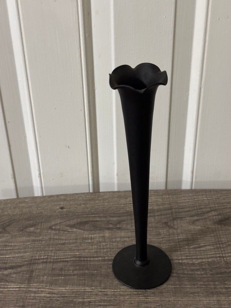 Nice Black Bud Vase