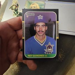 Rey Quinones Baseball Card