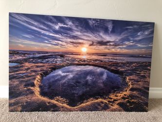 Beautiful San Diego Beach Metal Print. Brand New