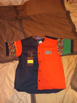 1992 Nike Remake Edition (African Kente) Button Down