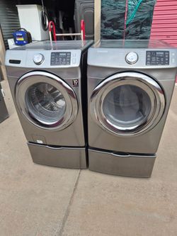 Samsung Front Load Washer and Dryer Set
