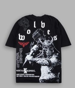 Darc Sport Mortal Kombat Wolves Graphic T-Shirt