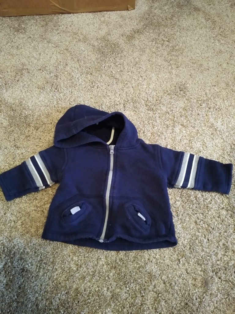 3-6 Month Boys Hooded  Jacket