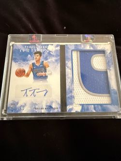 2020 Origins Tyrell Terry RPA booklet /10