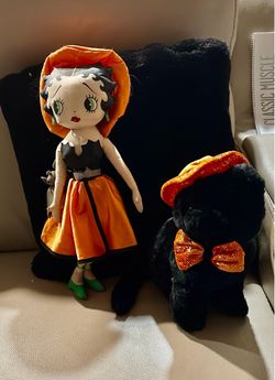 Betty Boop and Black Cat. Both for $20.