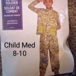 Kids Army Halloween Costume 