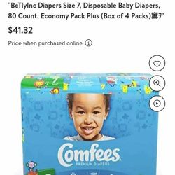 Diapers Size 7 
