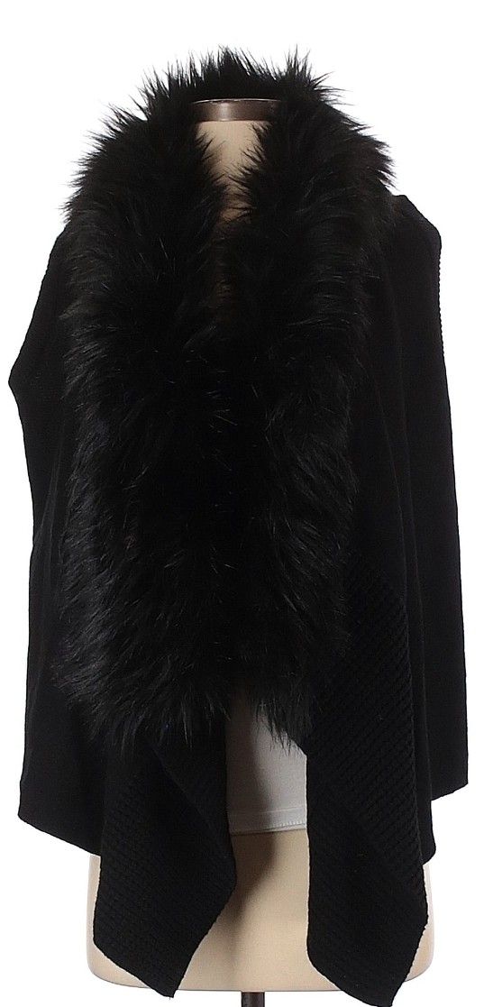 MICHAEL KORS FUR CARDIGAN SMALL