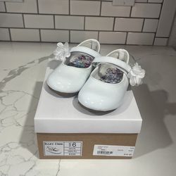White Toddler Flats 
