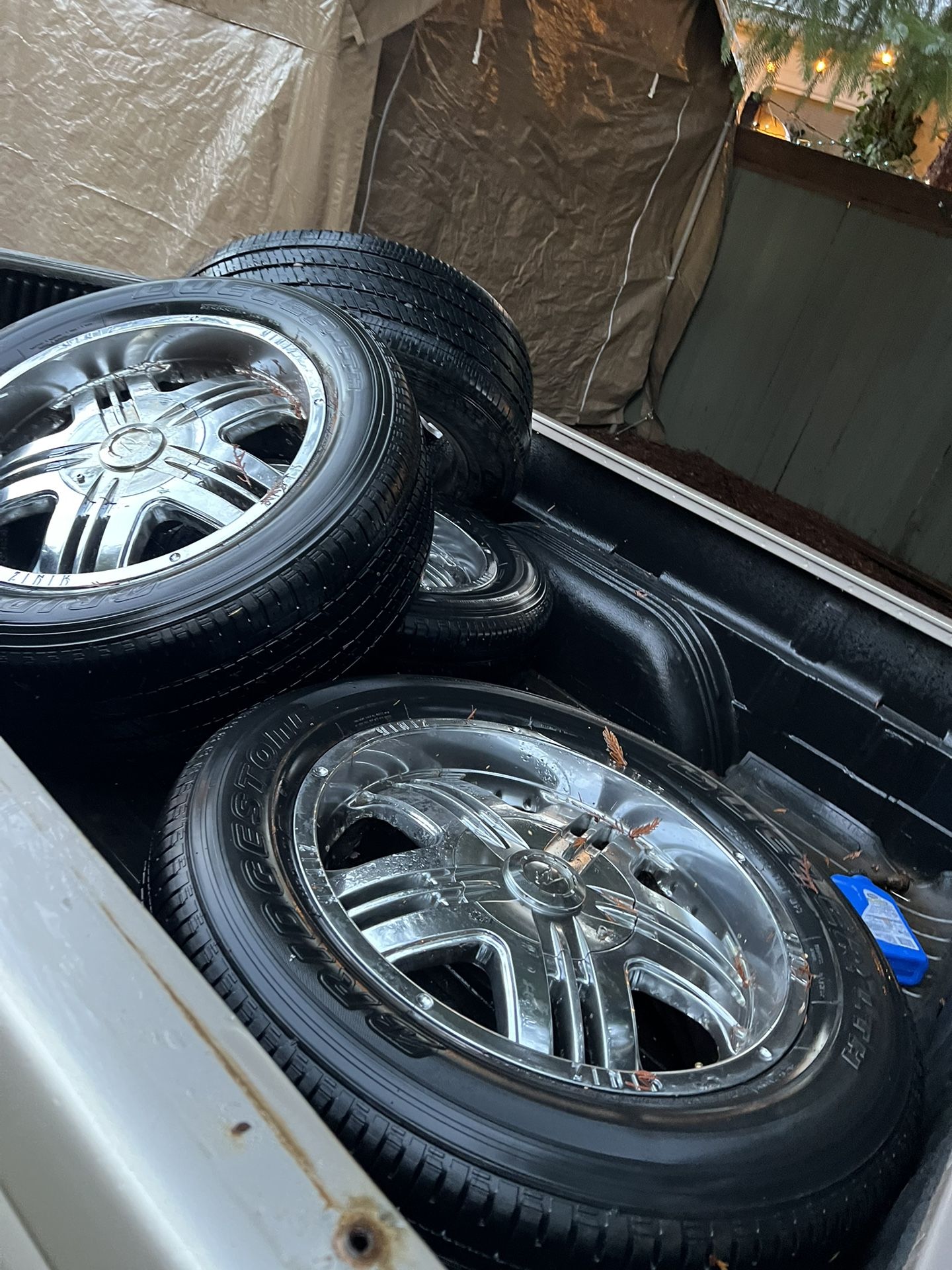 Wheels and tires 6 Lug