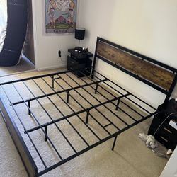 King/Cal King Bed Frame 