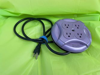 ROUND POWER STRIP - 4 OUTLETS
