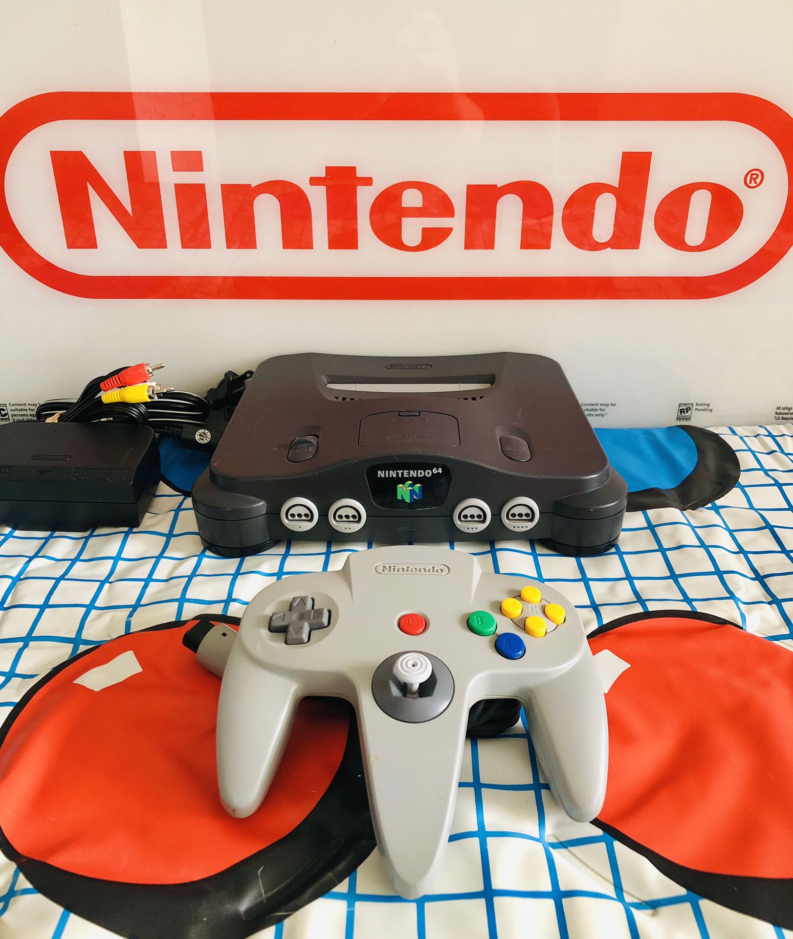 Nintendo N64 System & Games For sale (super Mario, 007 & More