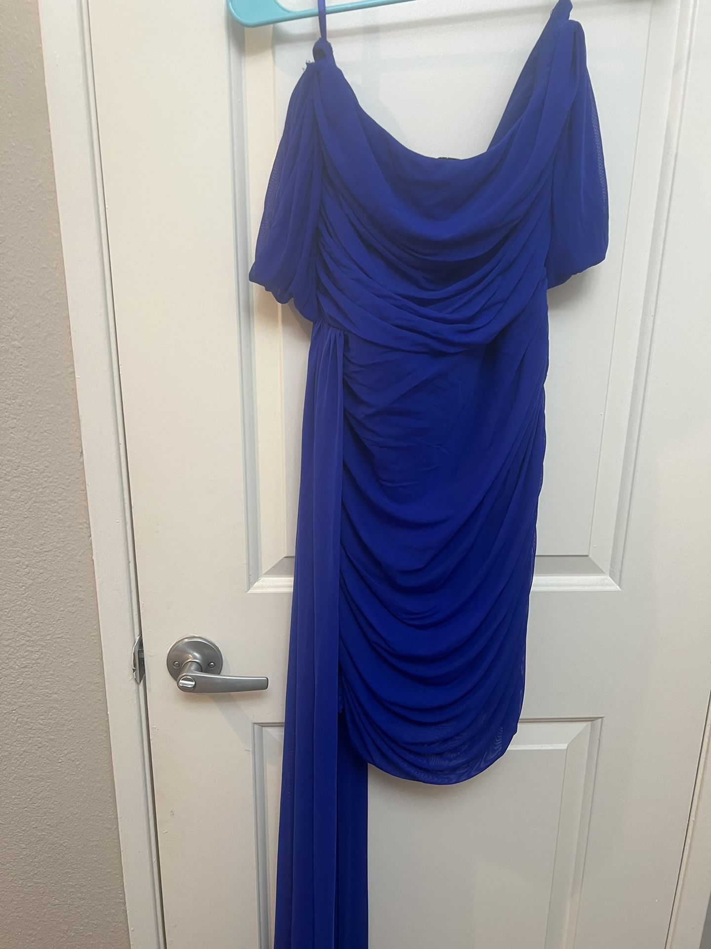 Blue Cocktail Dress