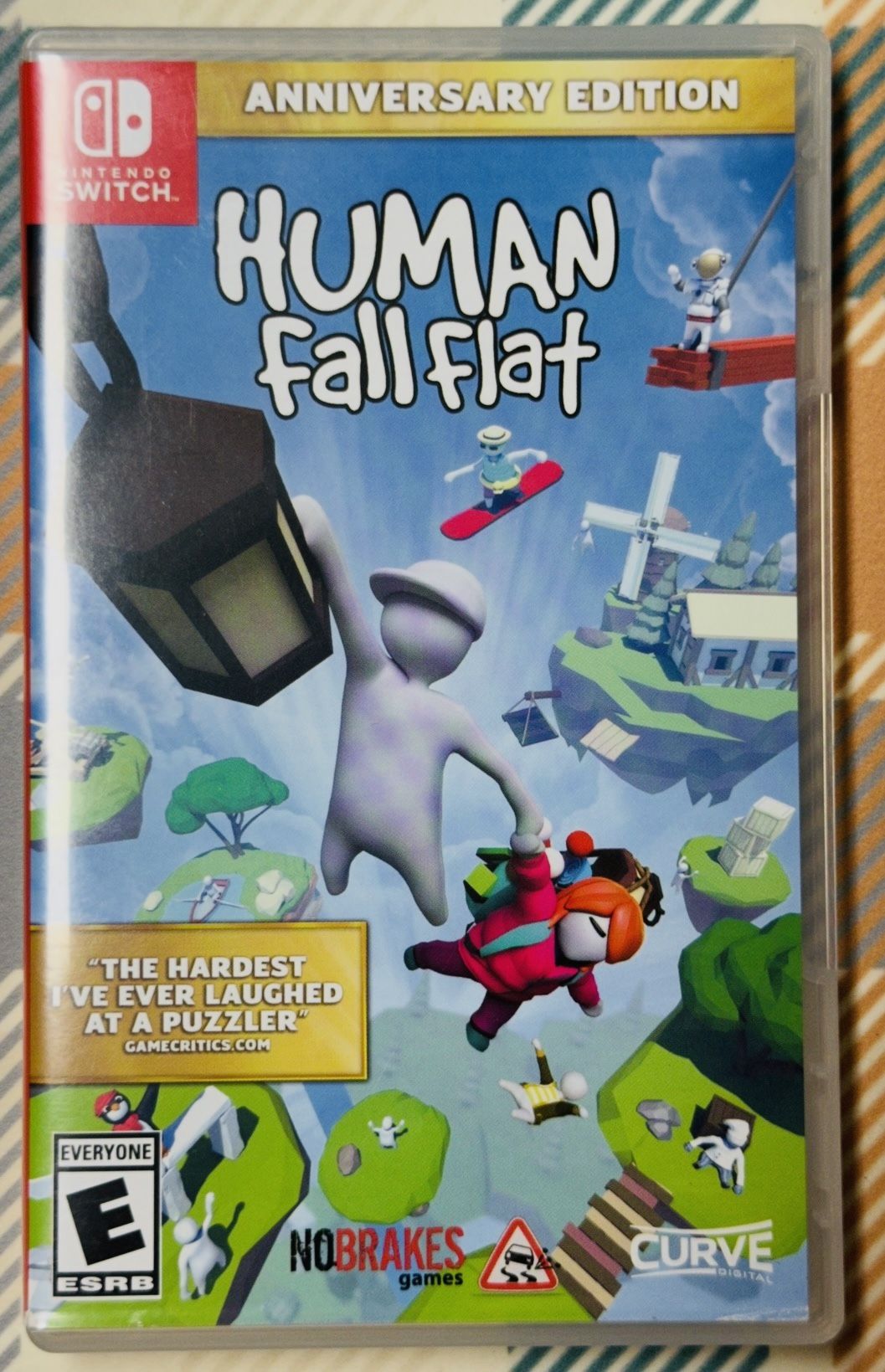 Human: Fall Flat Anniversary Edition - Nintendo Switch USA Tested W/Case J892