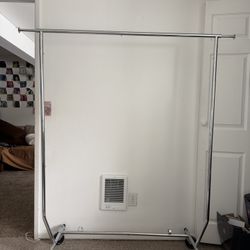 Rolling Clothes Rack