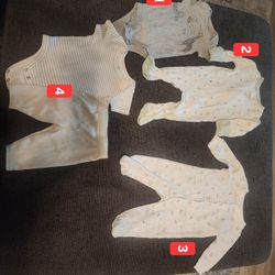 0-3 Month Boy Clothing $6 for all