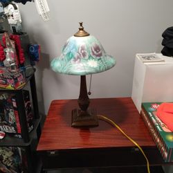Hand Painted Sm Table Lamp