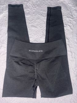 Alphalete Women's Gray Seamless Leggings