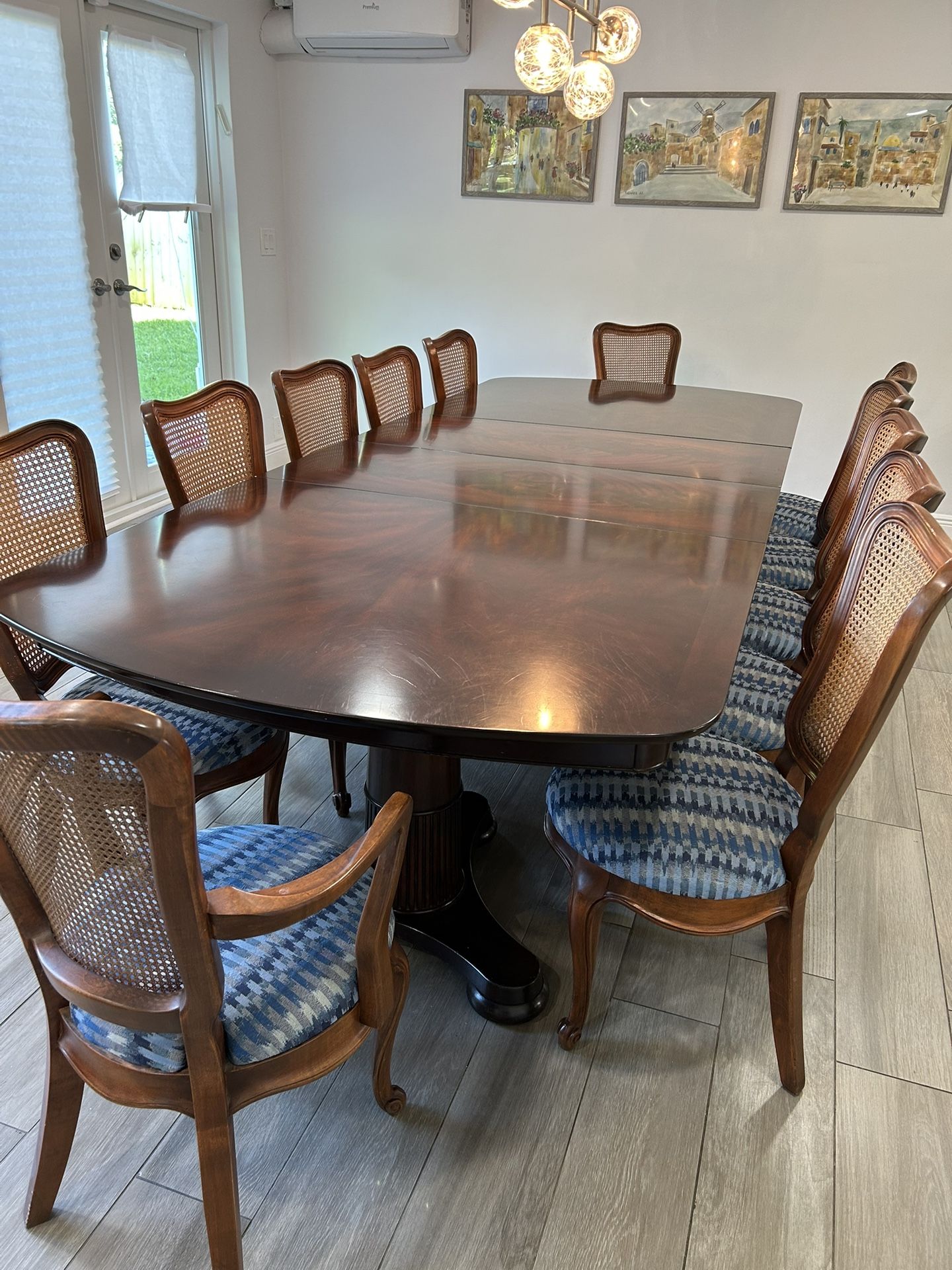 For Sale Dining Room Table With 12 Chairs