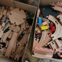 Wooden Train Sets