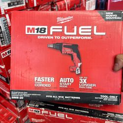 Milwaukee Drywall Screwdriver $100 New Unit 