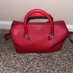 Red Versace Collection Handbag