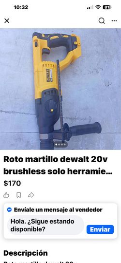 Roto. Martillo DEWAL