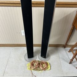 Athena speakers (2) w/wires