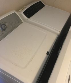 Cabrio washer and Maytag dryer/ 90 day warranty