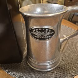 Harley- Davidson pewter tankard