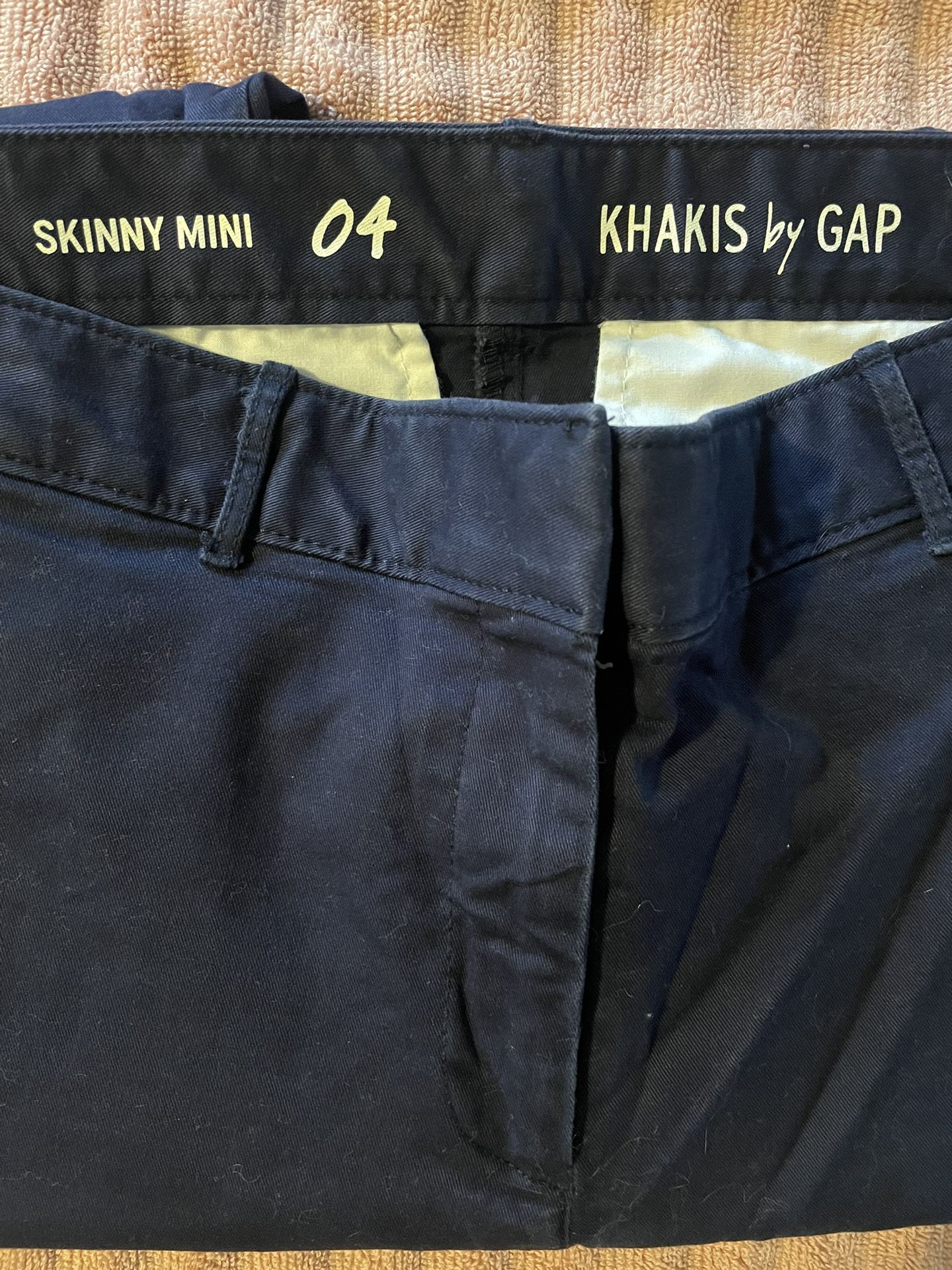 Ladies Blue Khakis. Brand Gap Size 4