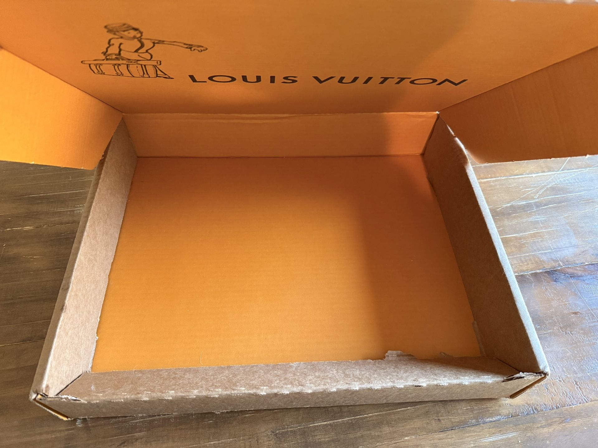 Louis Vuitton Luxury Shipping Box Authentic Designer Packaging Collectible New