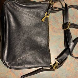 Black Fossil Bag
