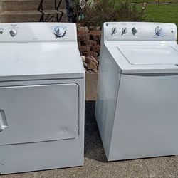 Washer and dryer