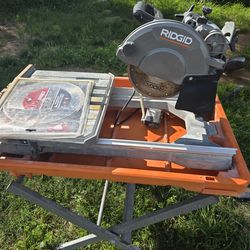 RIDGID tile saw