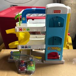 Fisher Price Car Garage - Complete Set