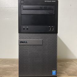 DELL Optiplex 3020 MT Core i5 8GB RAM 256GB SSD Windows 10 dual display desktop computer