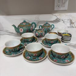 20 Piece Chinese Tea Set