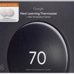Nest Thermostat 4th Generation w/ two sensors