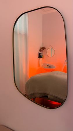 Modern Gold Mirror